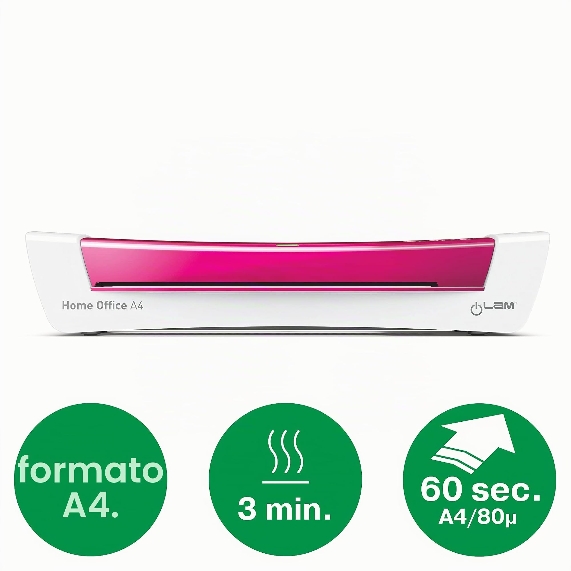 leitz-ilam-plastificatrice-home-office-a4-fucsia-metallizzato image 3