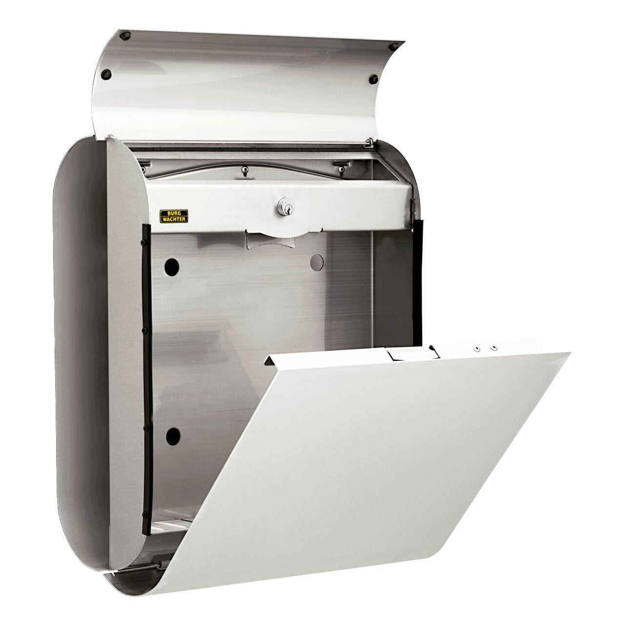 burg-w-chter-cosmo-3765-ni-cassetta-postale-inox-c4-con-portagiornali image 4