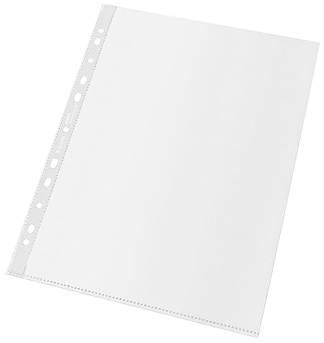 esselte-office-buste-perforate-riciclate-a4-antiriflesso-70-micron-conf-20-pezzi image 6