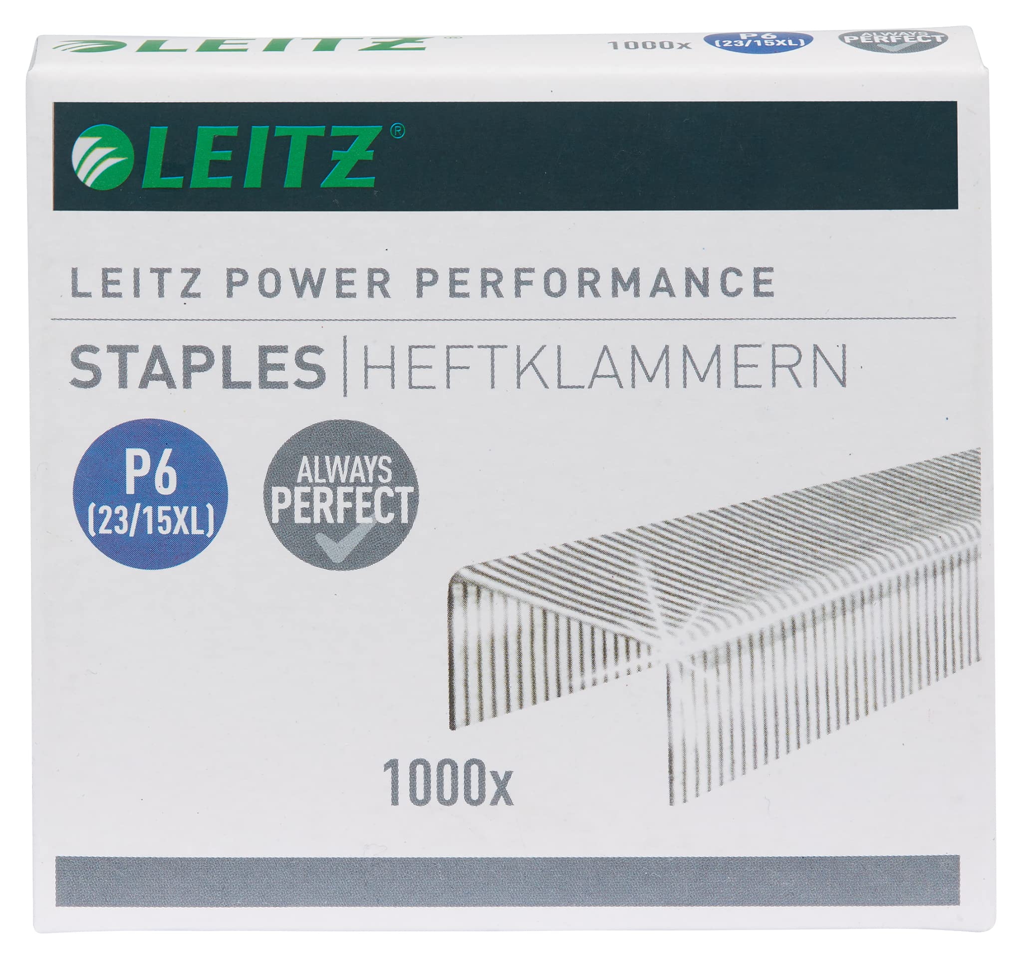 leitz-punti-power-performance-p6-23-15xl-acciaio-1000-punti-55790000 image 2