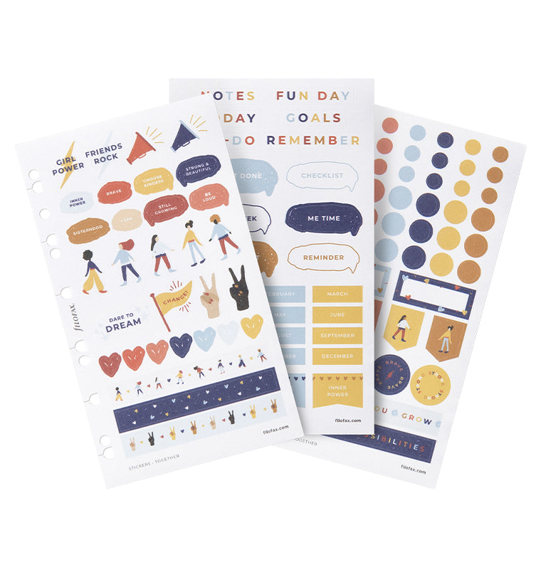 filofax-together-stickers-set-6-fogli image 1