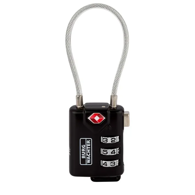 burg-w-chter-tsa-74-30-lucchetto-a-combinazione-nero image 1