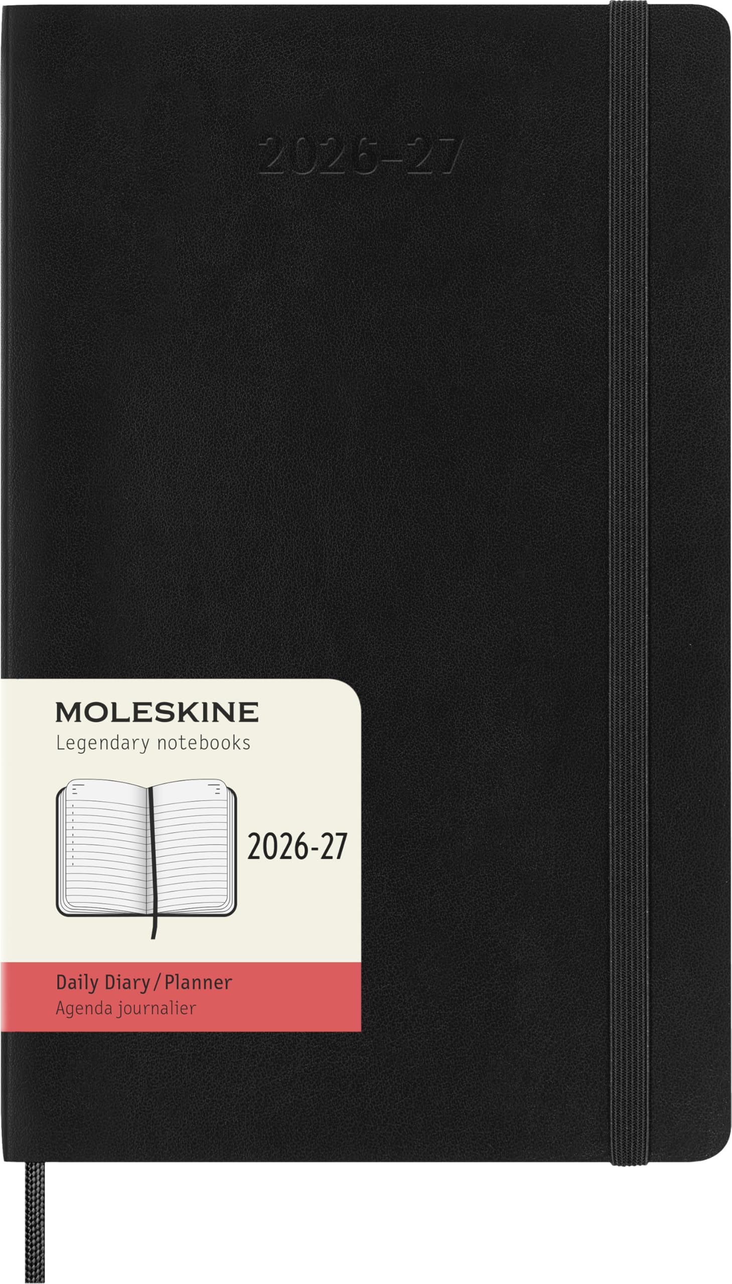 moleskine-agenda-giornaliera-18-mesi-2026-2027-large-13x21-cm-nera image 8