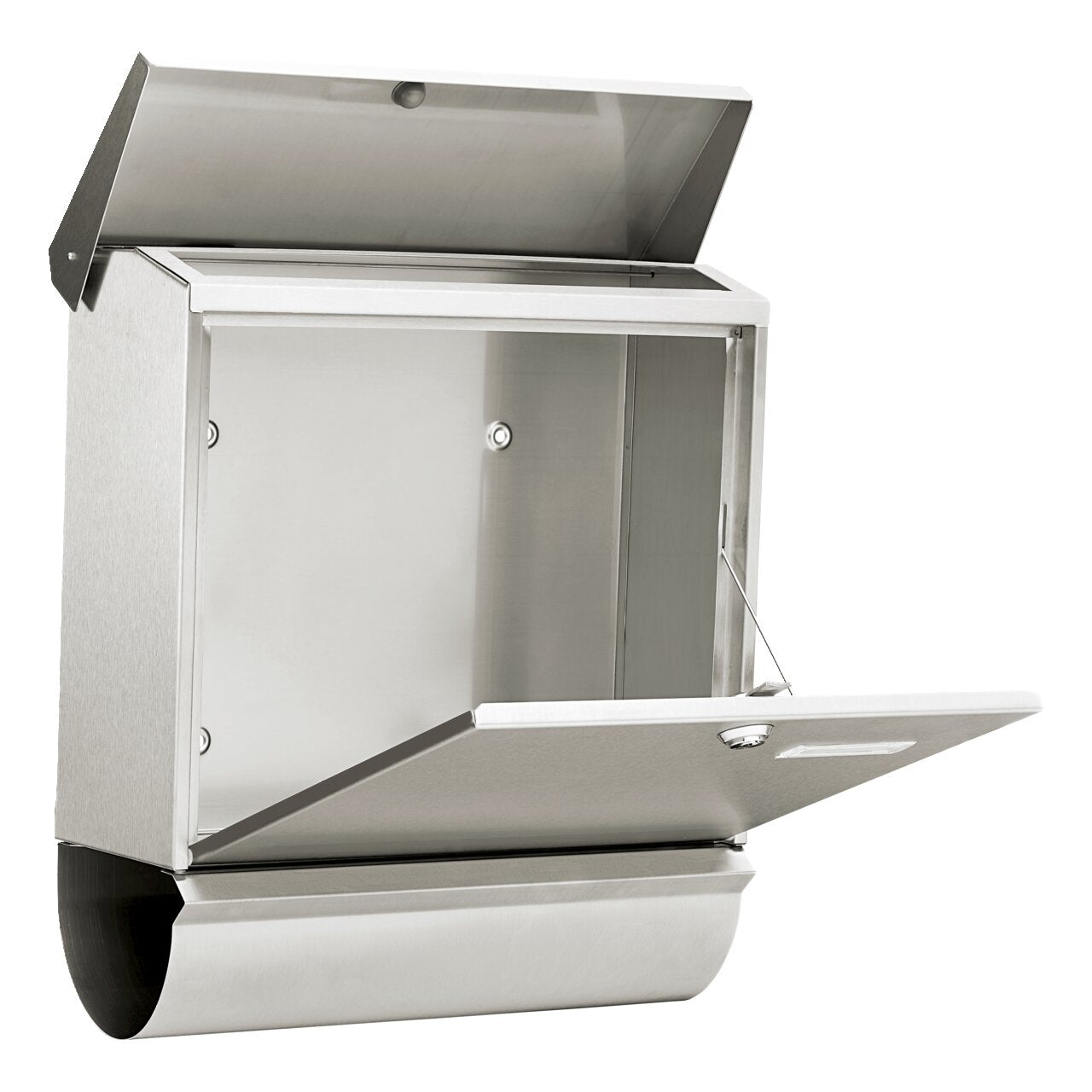 burg-w-chter-comfort-set-39130-ni-cassetta-lettere-inox-c4-con-portaliviste image 3