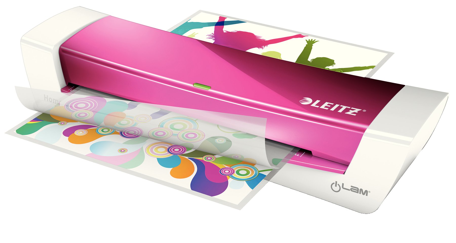 leitz-ilam-plastificatrice-home-office-a4-fucsia-metallizzato image 1