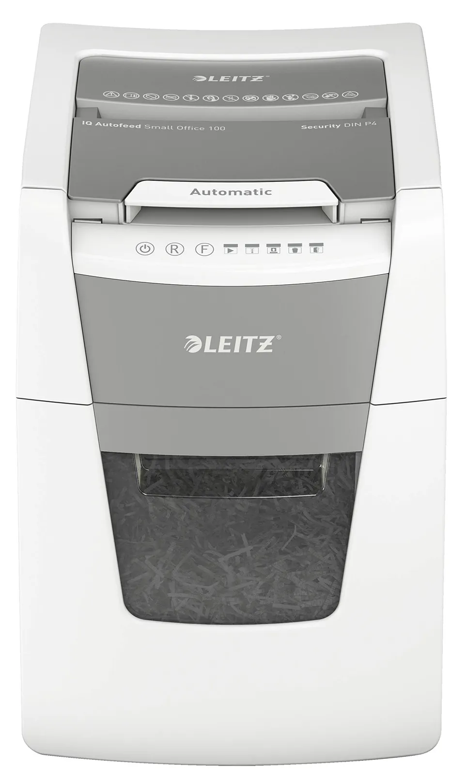 leitz-iq-autofeed-small-office-100-distruggidocumenti-p4-34-l-bianco image 1