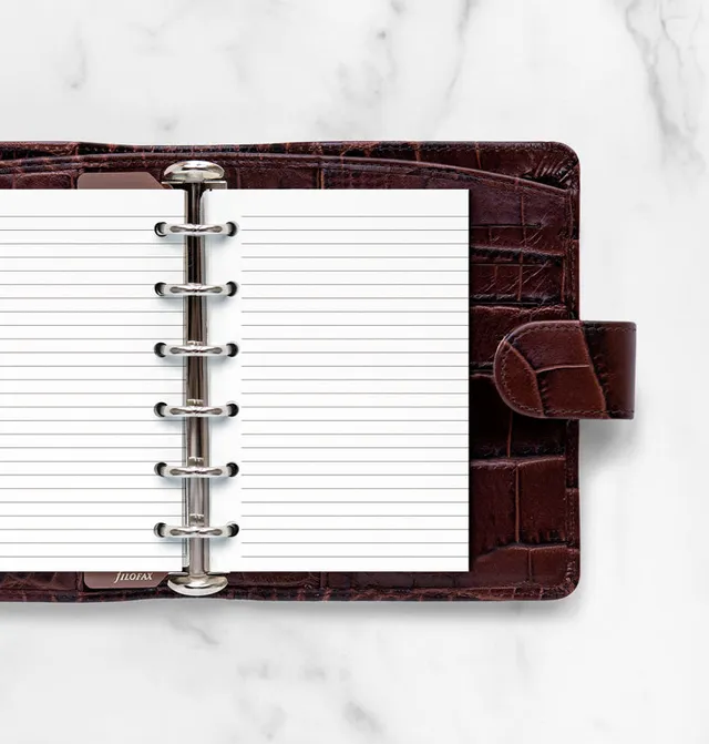 filofax-the-original-block-notes-a-righe-bianco-pocket-40-fogli image 1