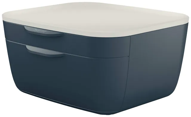 leitz-cosy-cassettiera-2-cassetti-grigio-velluto image 1