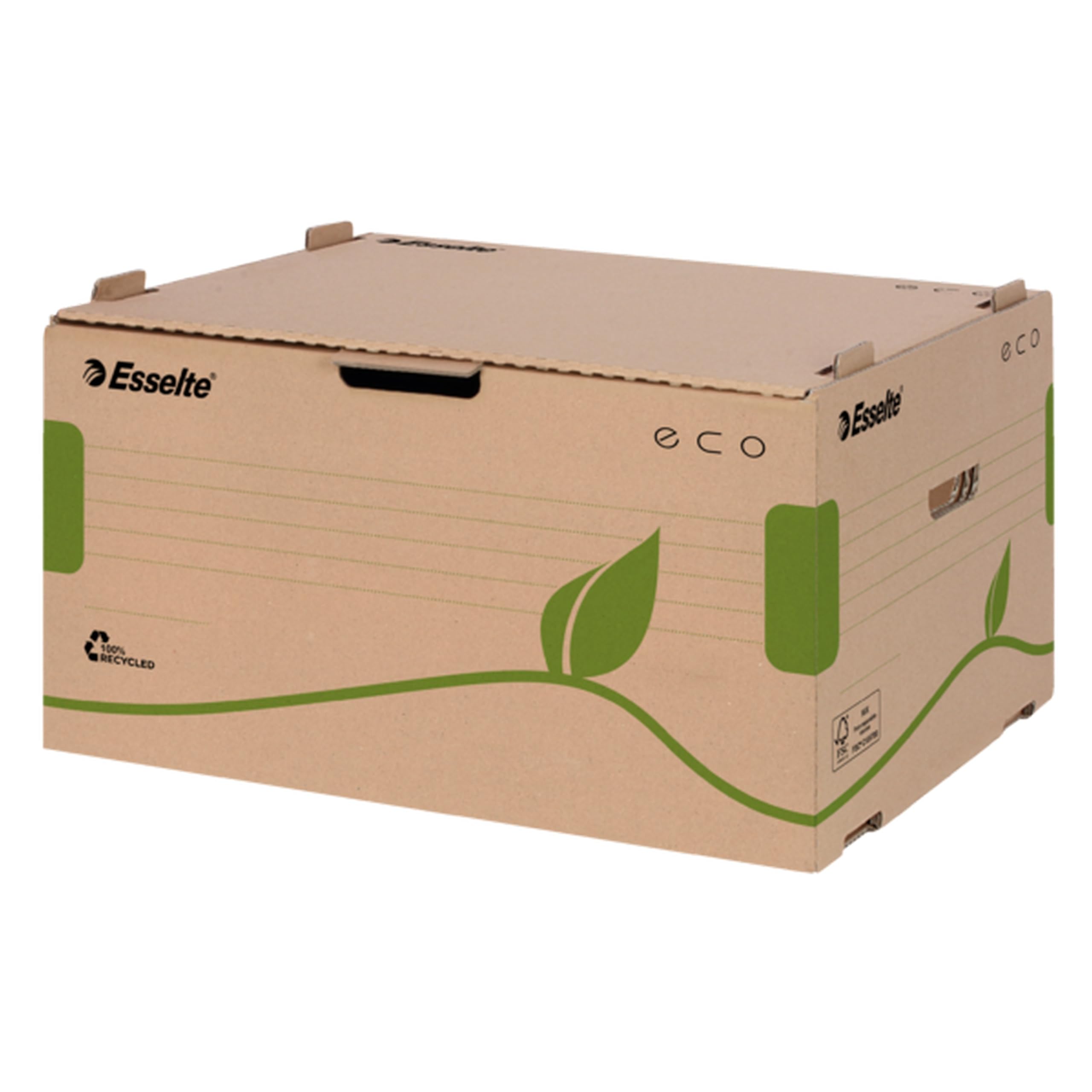 esselte-ecobox-scatola-archivio-a4-dorso-10-cm-marrone-25-pezzi image 8