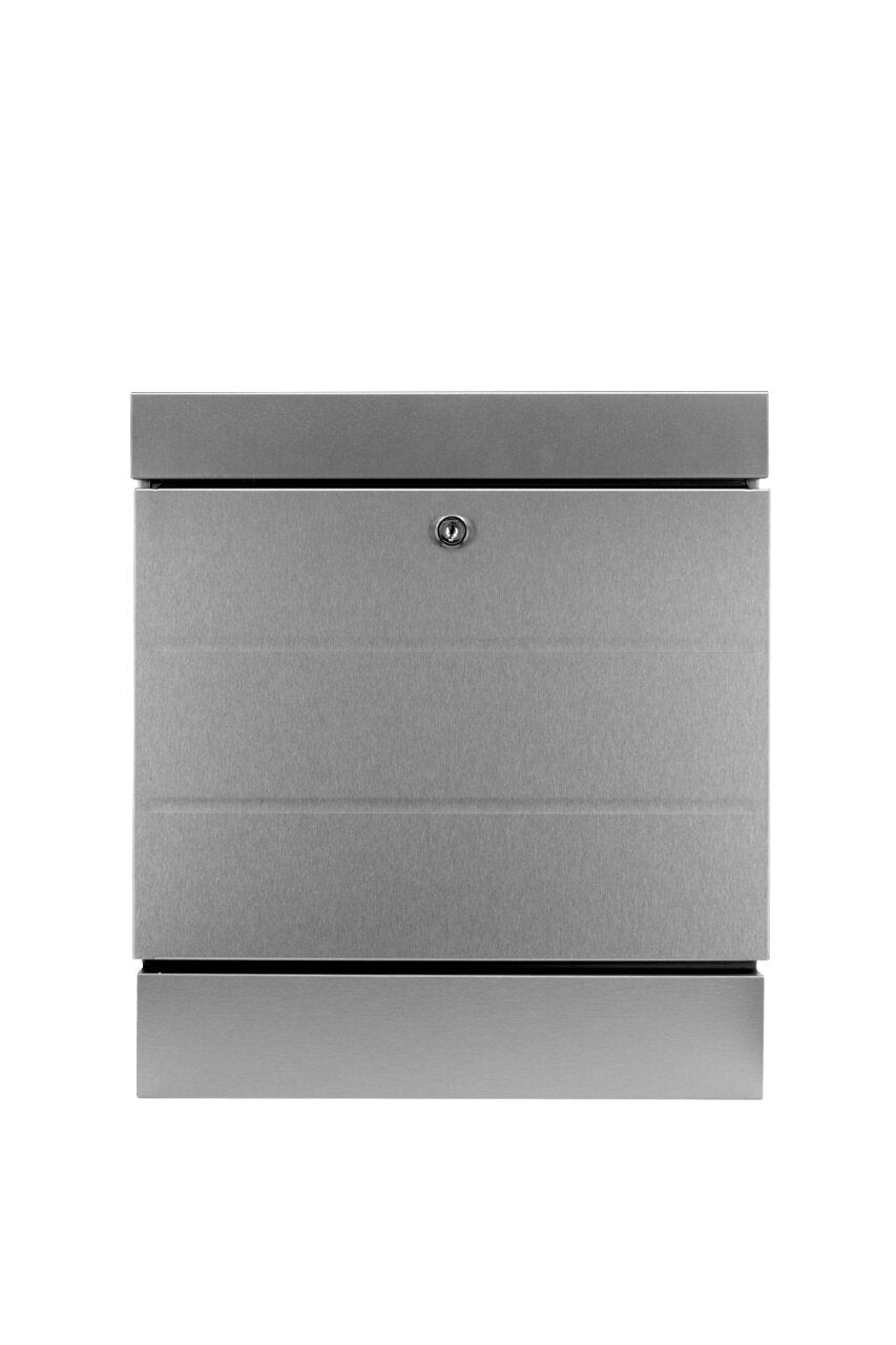 burg-w-chter-new-york-set-38500-ni-cassetta-postale-inox-c4-con-portagiornali image 1