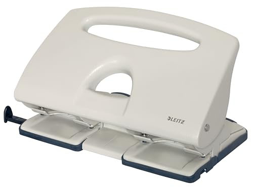 leitz-nexxt-perforatrice-da-ufficio-a-4-fori-40-fogli-grigio-chiaro image 4