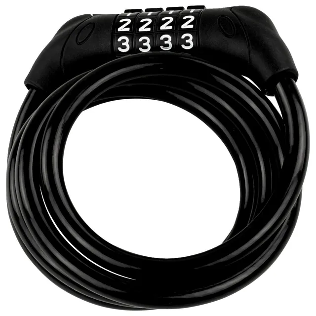 burg-w-chter-1230-cavo-antifurto-con-combinazione-1-2-m-nero image 1