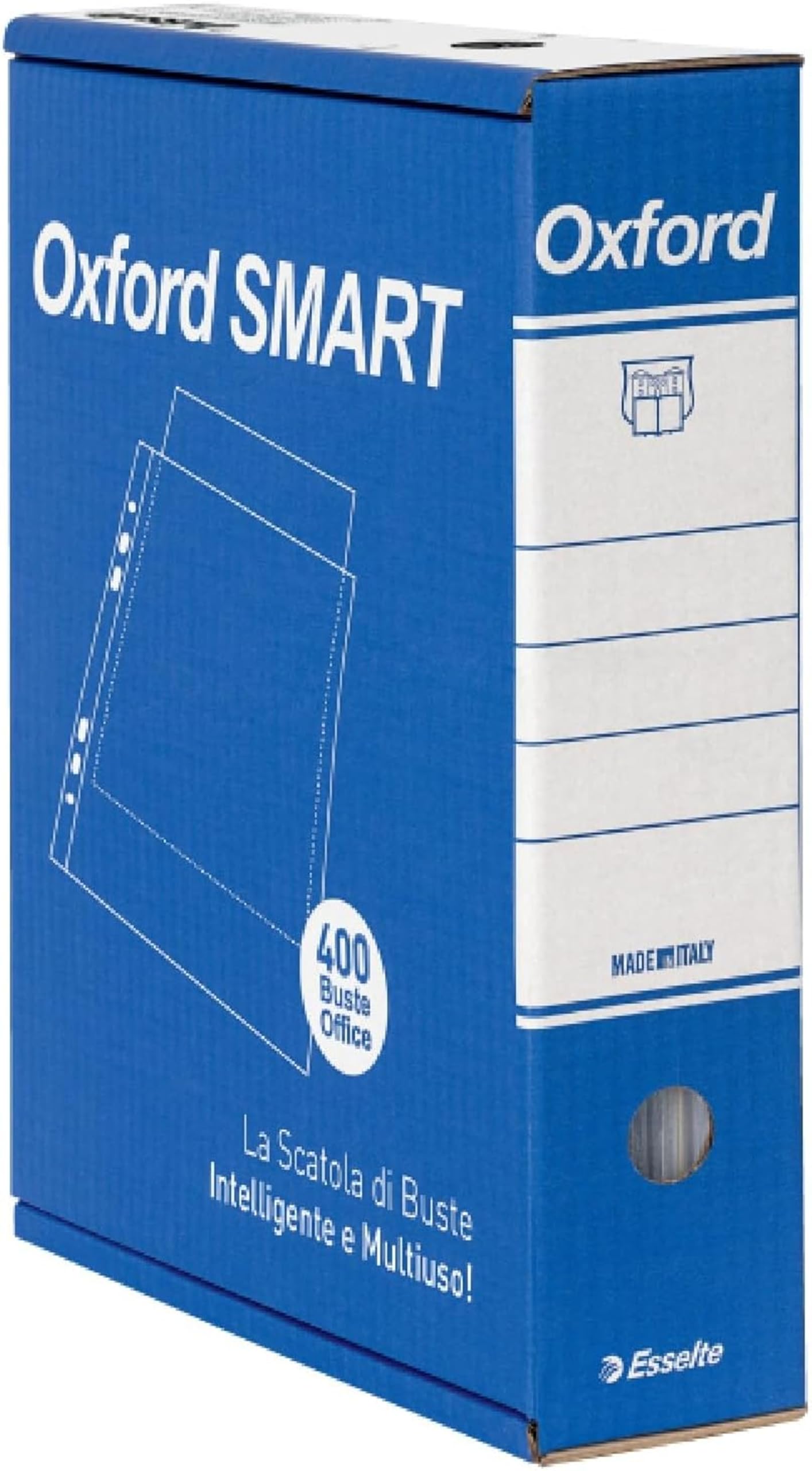 esselte-oxford-smart-400-buste-trasparenti-a4-con-box image 7