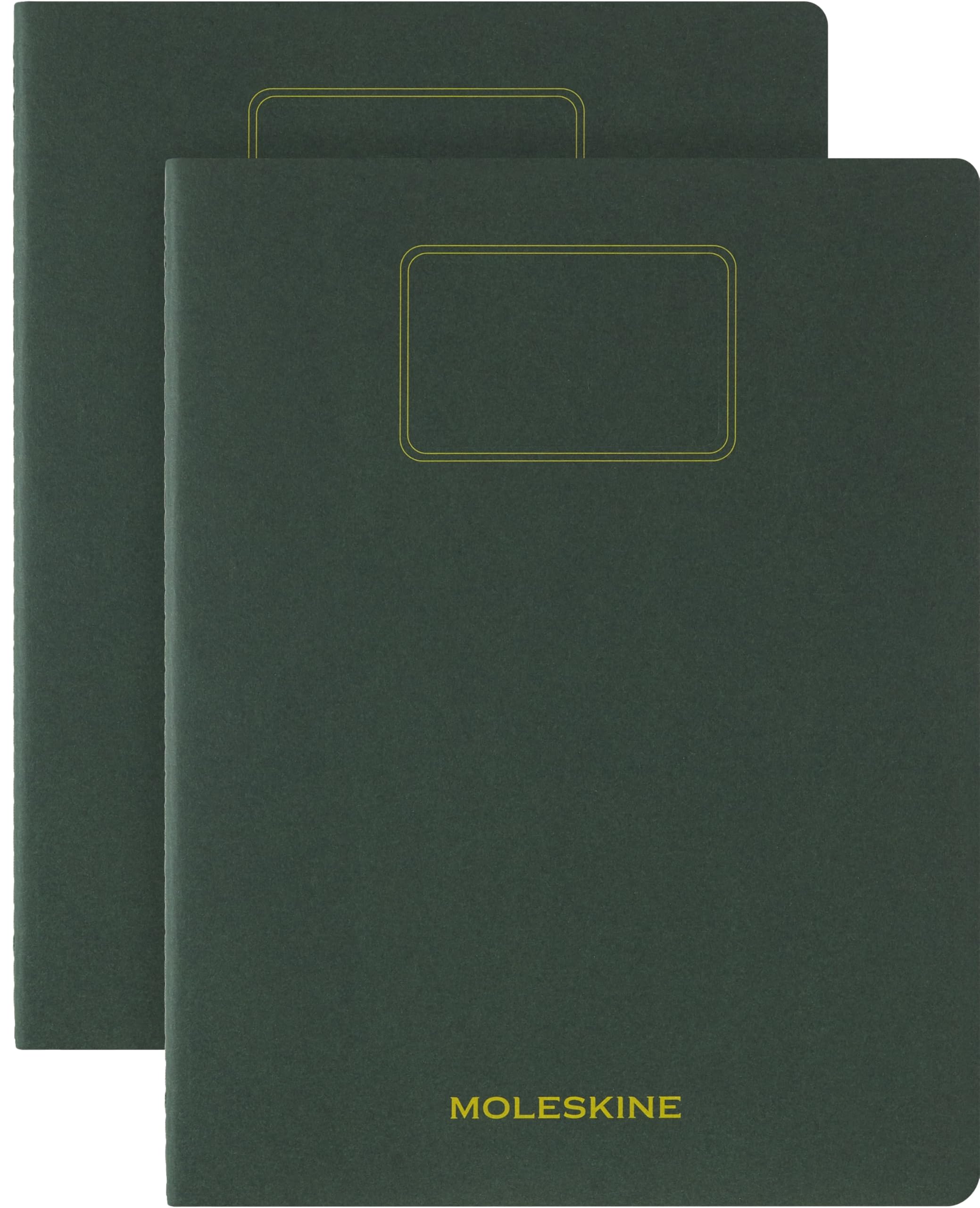 moleskine-student-cahier-journal-set-2-quaderni-xxl-21-6-x-27-9-cm-verde-mirto image 1