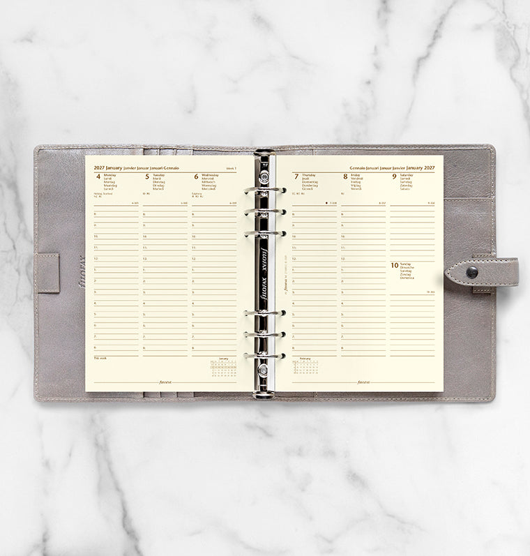 filofax-refill-diario-a5-2027-1-settimana-su-2-pagine-crema image 3