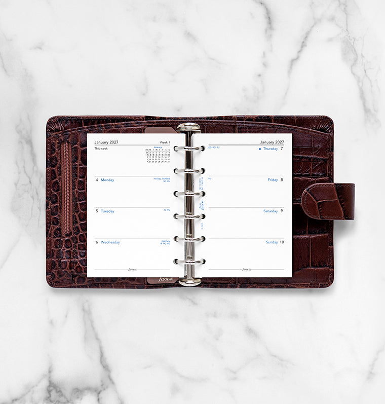 filofax-refill-diario-pocket-2027-settimanale-riciclato image 3
