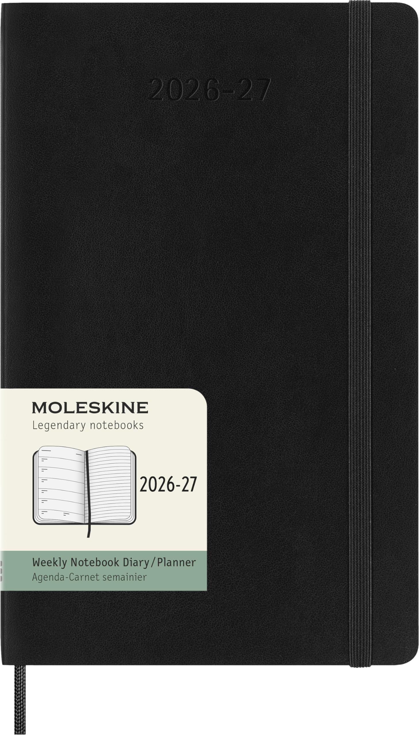 moleskine-agenda-settimanale-2026-2027-18-mesi-xl-19x25-cm-nera-morbida image 7