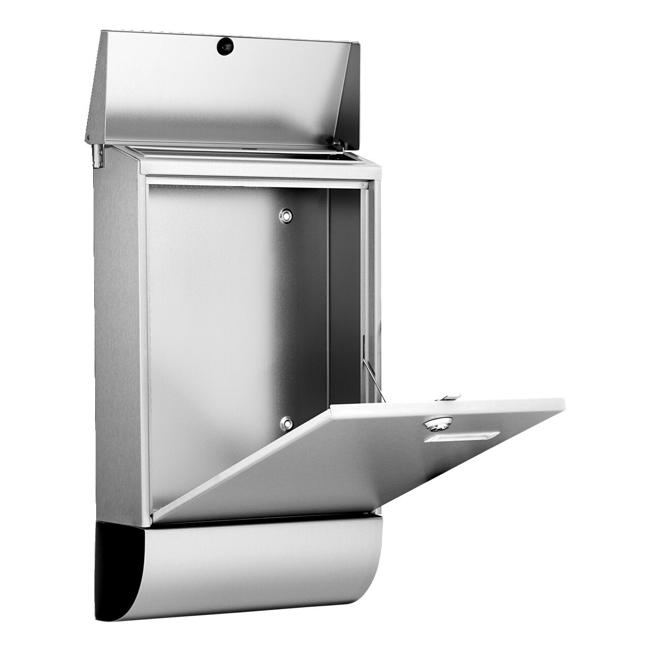burg-w-chter-oslo-set-37670-ni-set-cassetta-postale-inox-con-portagiornali-c4 image 4
