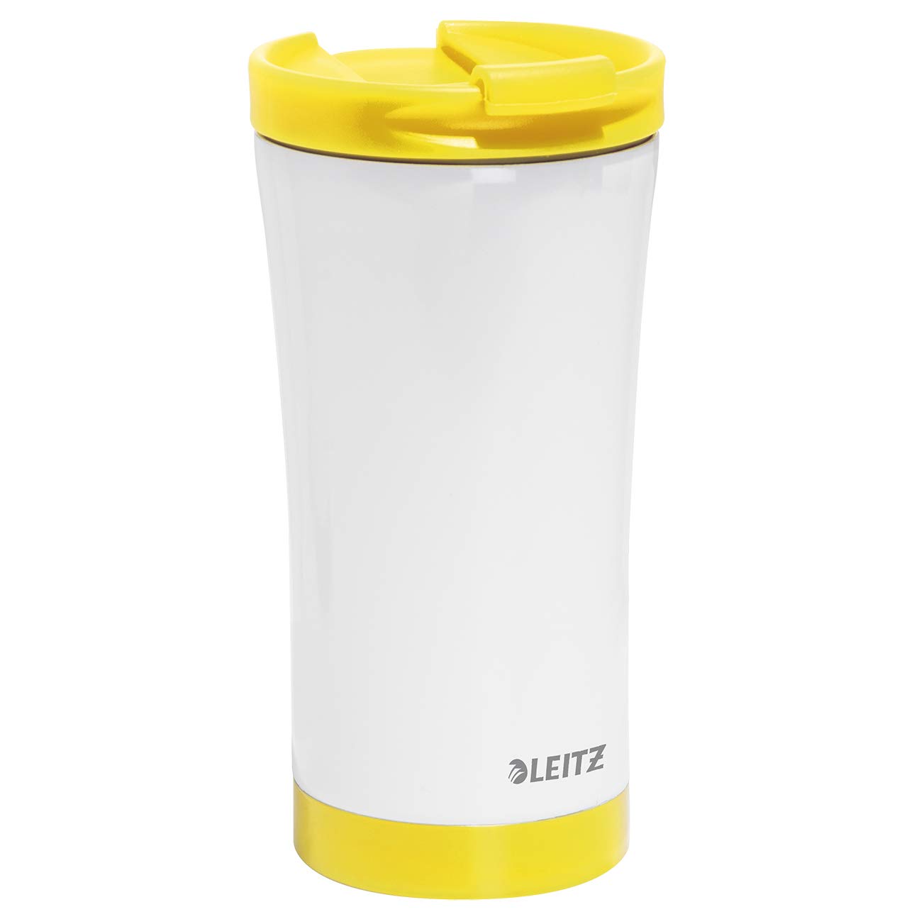 leitz-wow-tazza-da-viaggio-380-ml-gialla-acciaio-inox-termica image 1