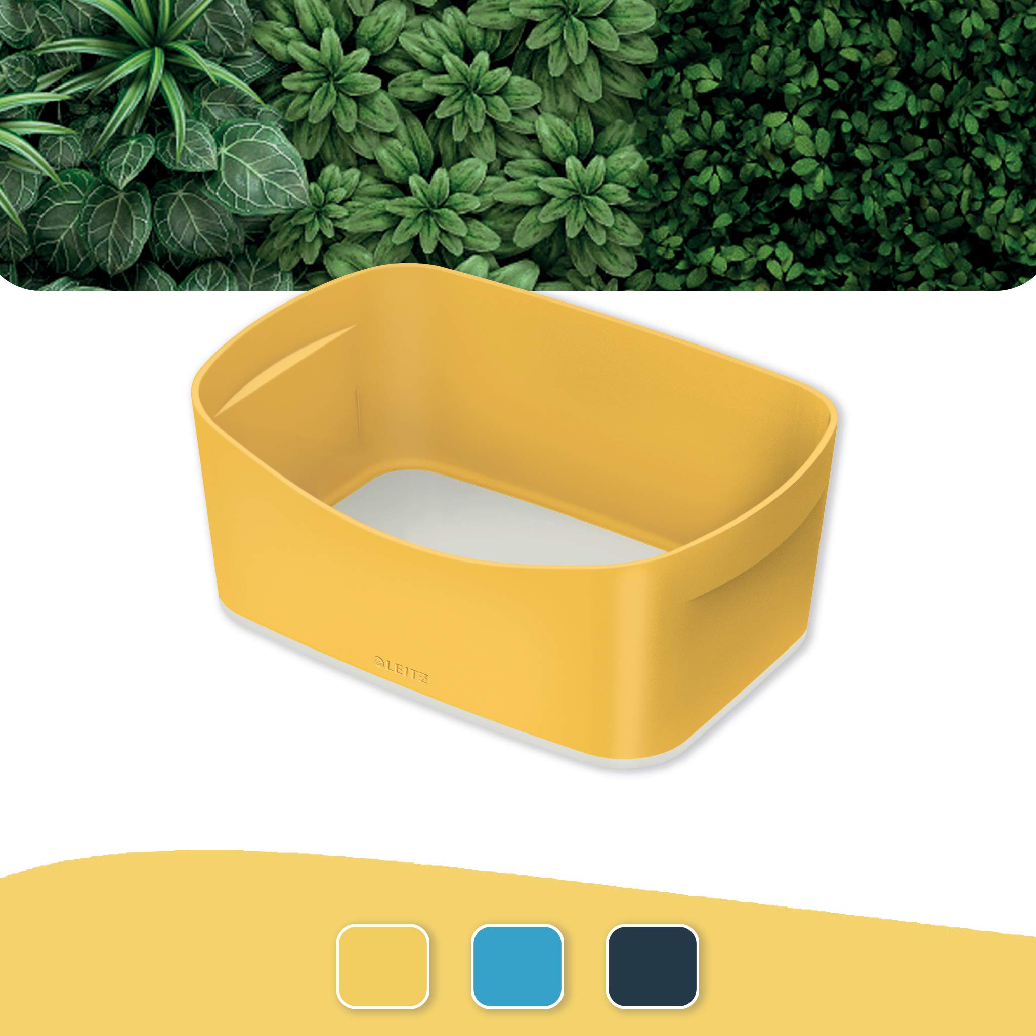 leitz-cosy-mybox-contenitore-organizer-s-giallo-caldo image 2