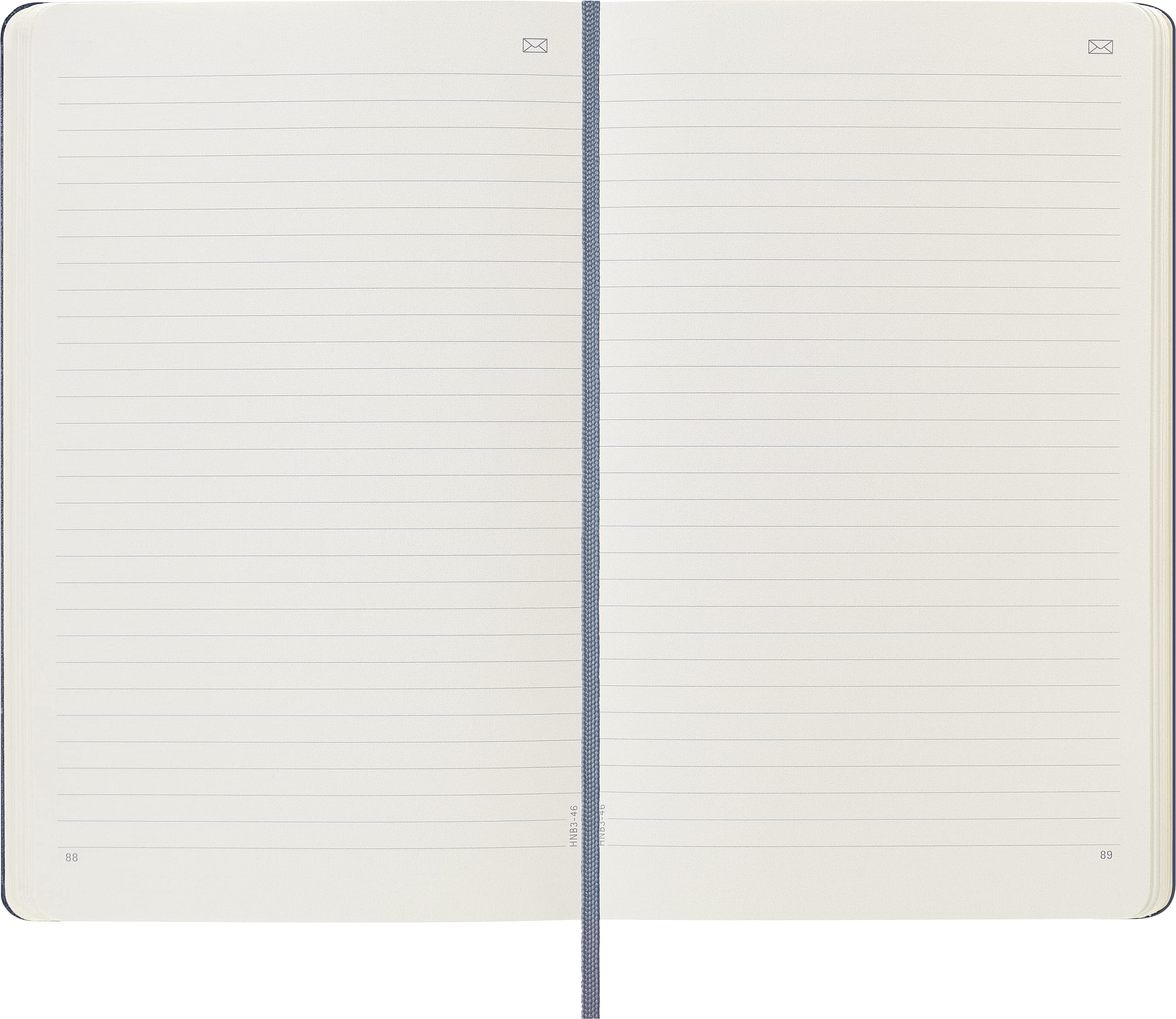 moleskine-smart-notebook-large-13x21-cm-rigida-righe-blu-zaffiro image 6