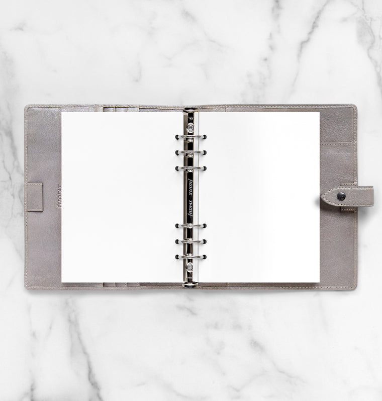 filofax-fogli-neutri-bianco-a5-ricarica-organiser-25-fogli image 4