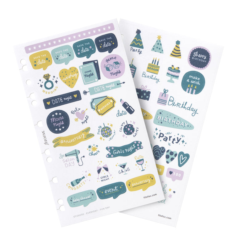 filofax-everyday-fun-day-stickers-adesivi-a5-personal image 1
