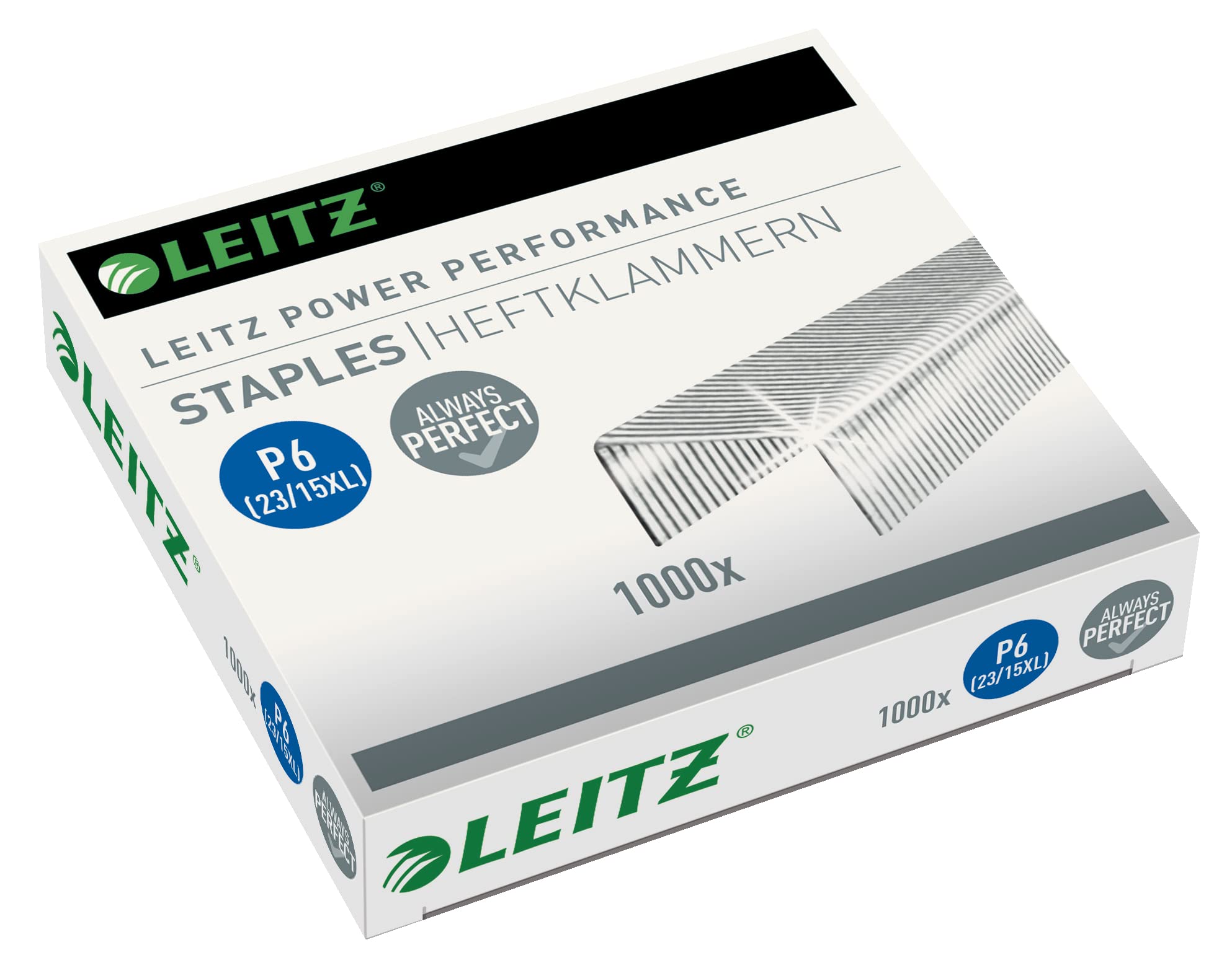leitz-punti-power-performance-p6-23-15xl-acciaio-1000-punti-55790000 image 1