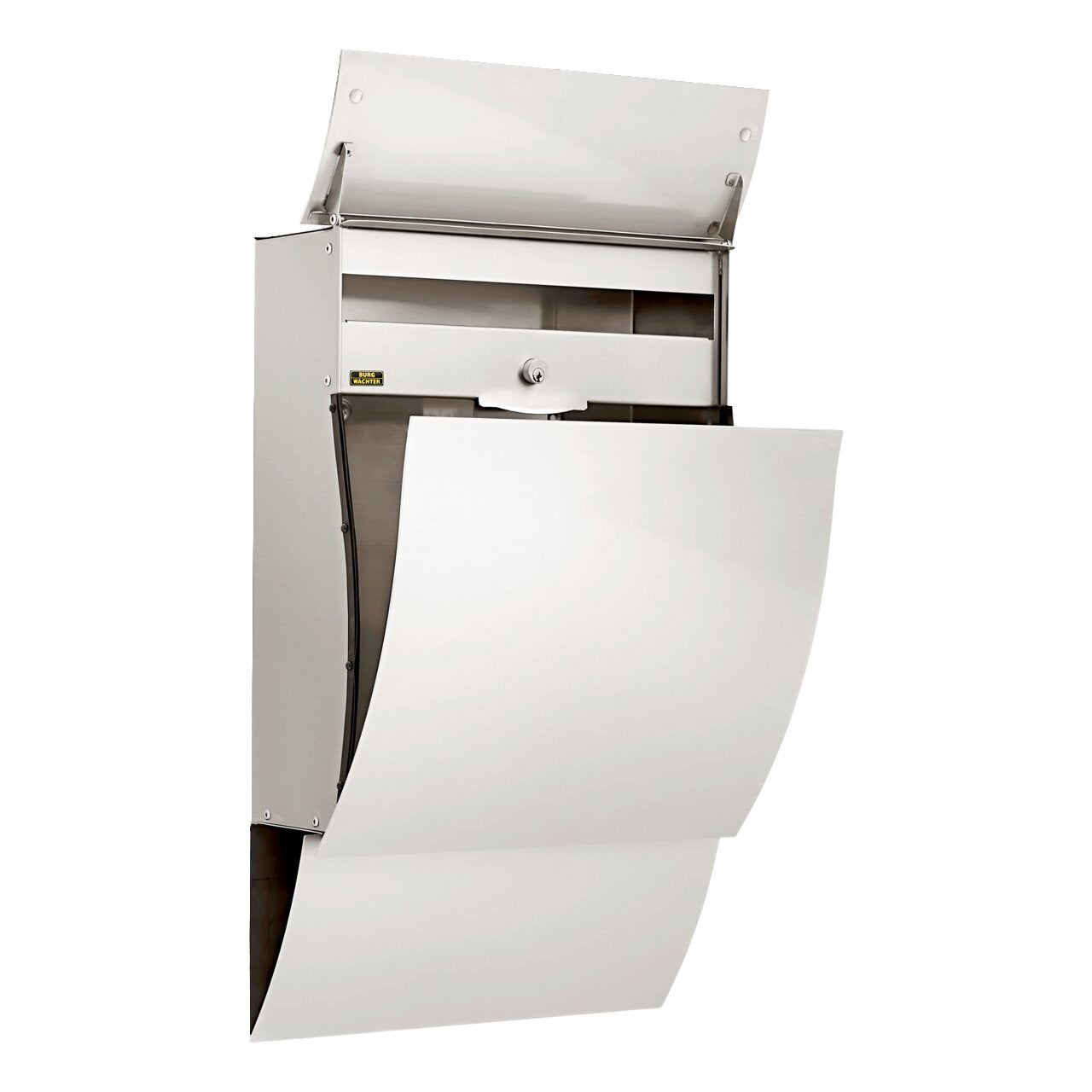 burg-w-chter-opera-3755-ni-cassetta-postale-c4-inox-con-portagiornali image 4