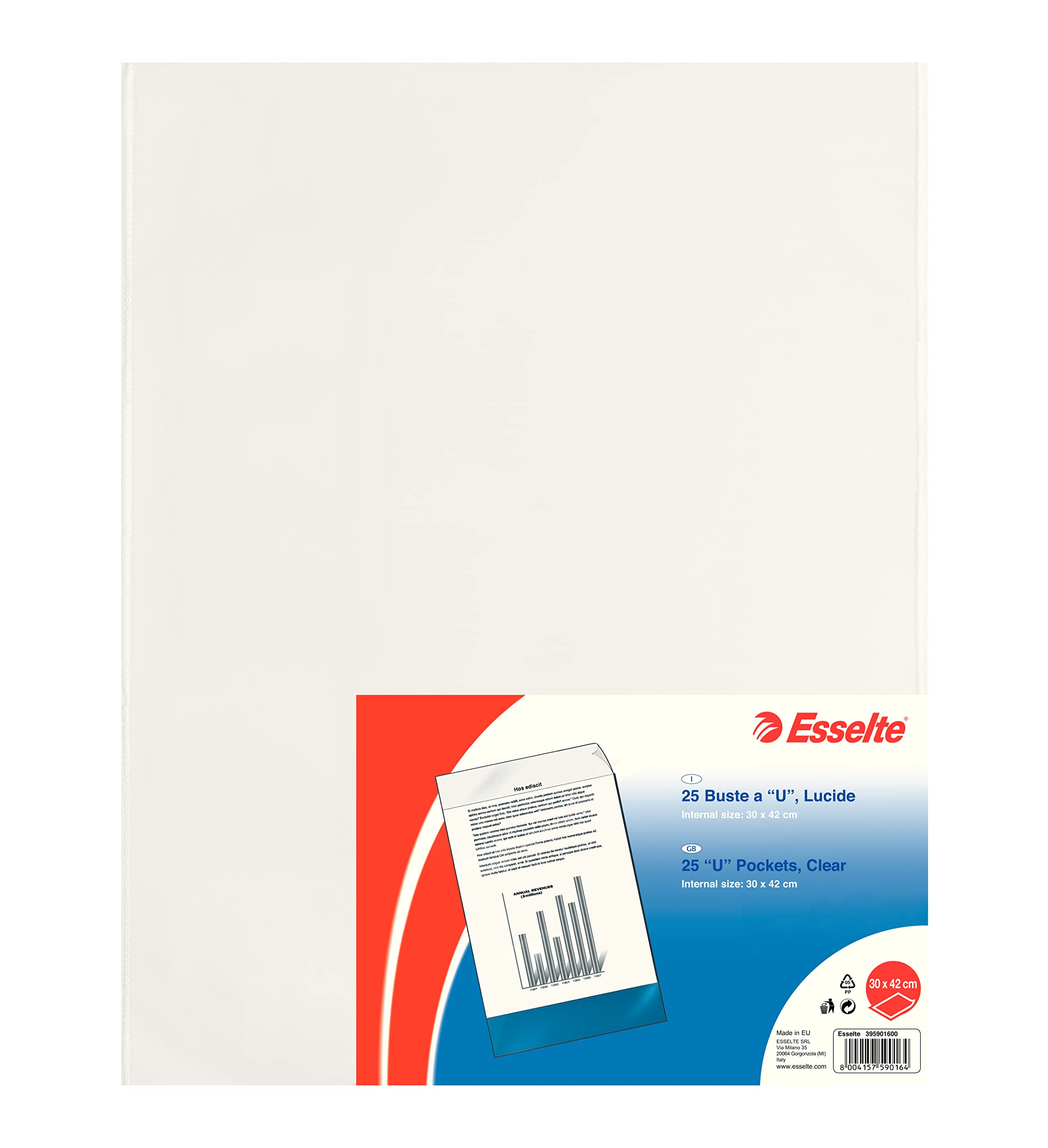 esselte-de-luxe-buste-a-u-trasparenti-lucide-15x21-cm-25-pezzi image 5