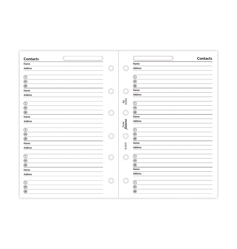 filofax-rubrica-nomi-indirizzi-pocket-refill-20-fogli image 6