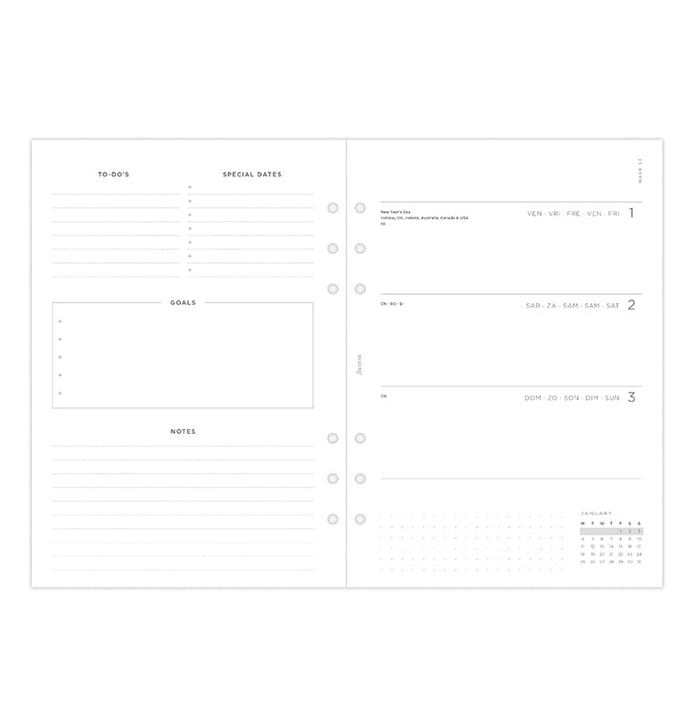 filofax-diario-settimanale-minimal-a5-multilingua-2027 image 7