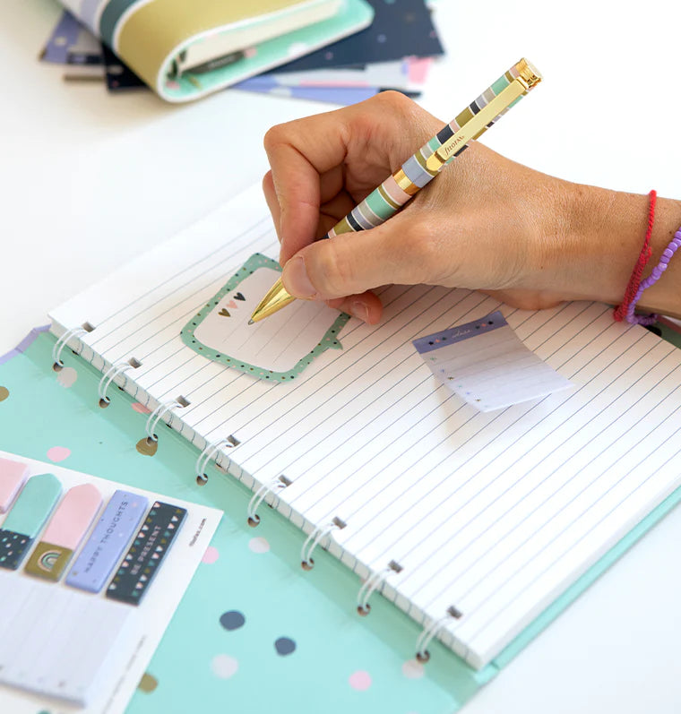 filofax-good-vibes-sticky-notes-riposizionabili-a5-set-200-foglietti image 3
