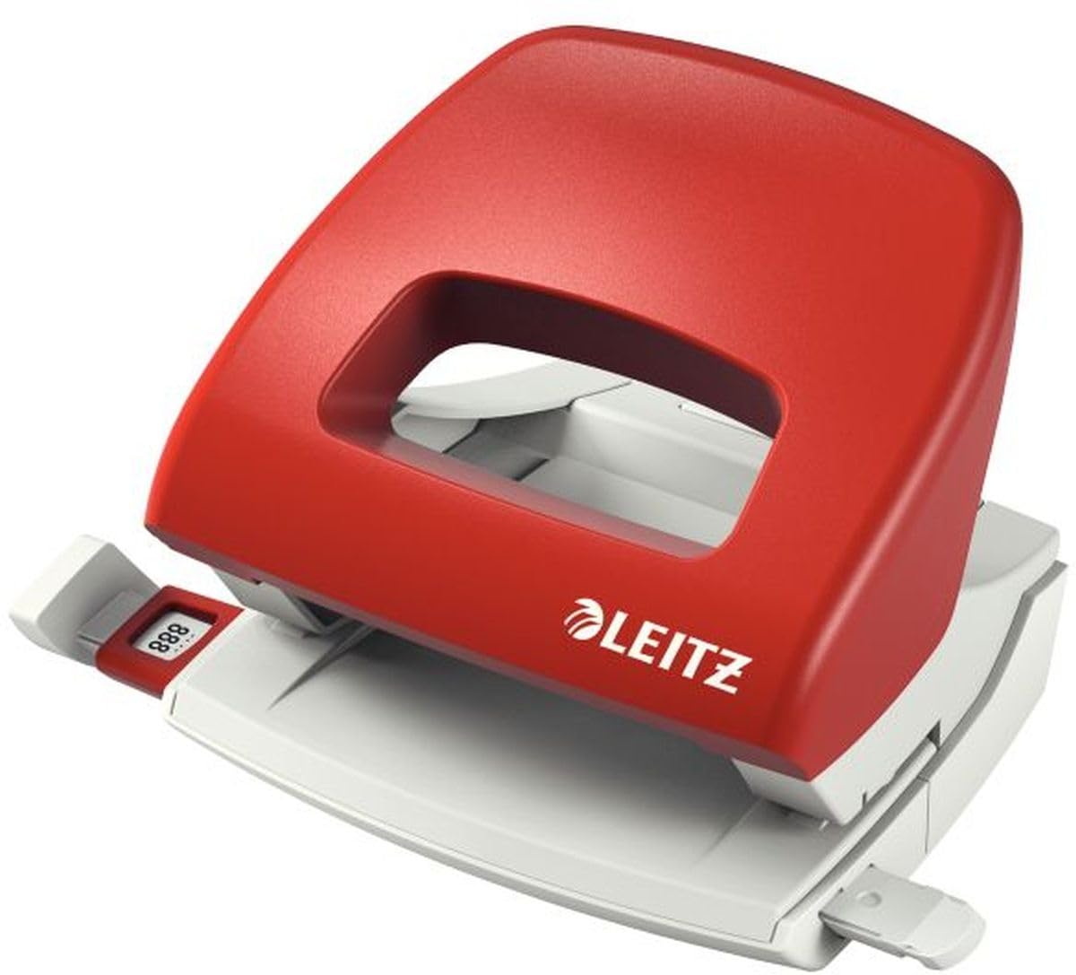 leitz-perforatrice-da-ufficio-compatta-nexxt-nero-metallo-16-fogli image 2