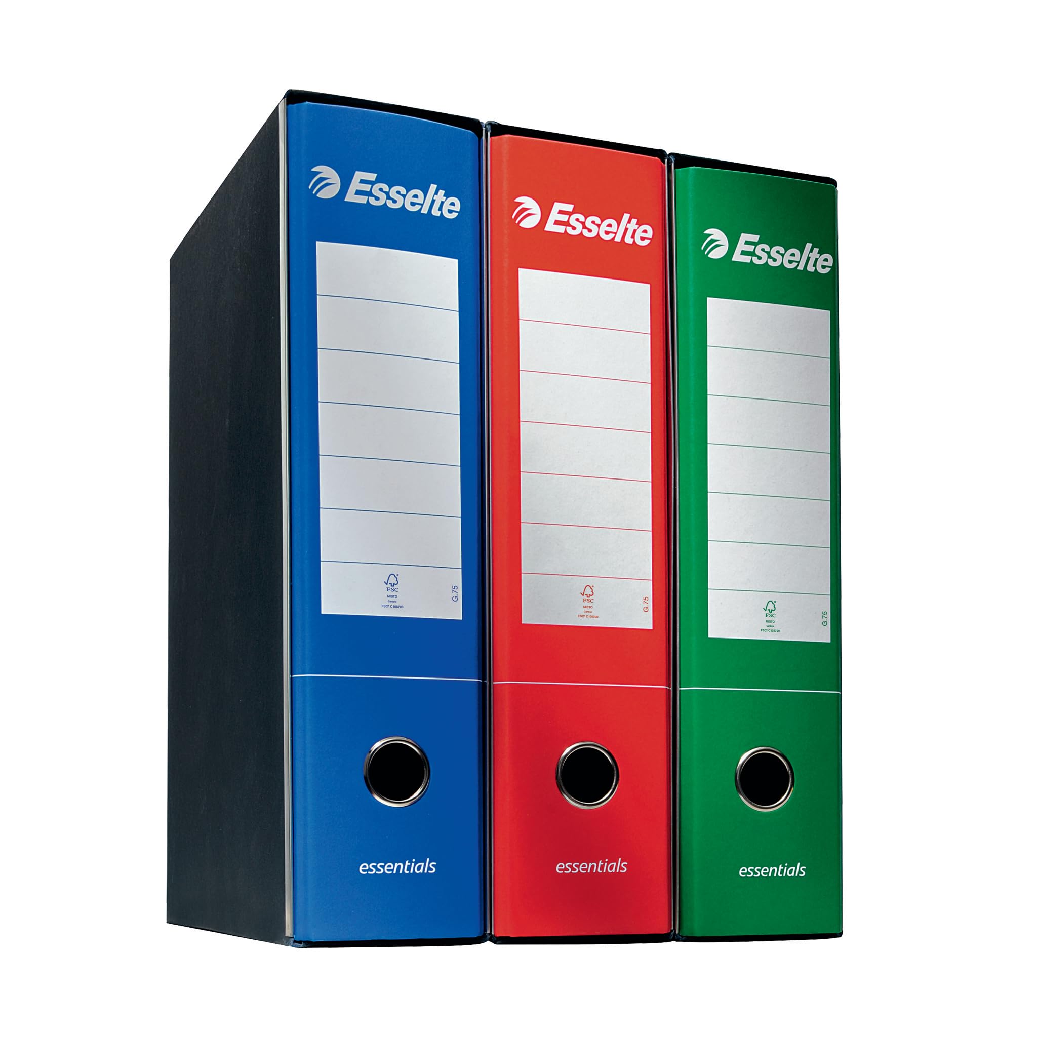 esselte-essentials-g75-registratori-a-leva-protocollo-23x33-dorso-8-cm-rossi-6-p image 5