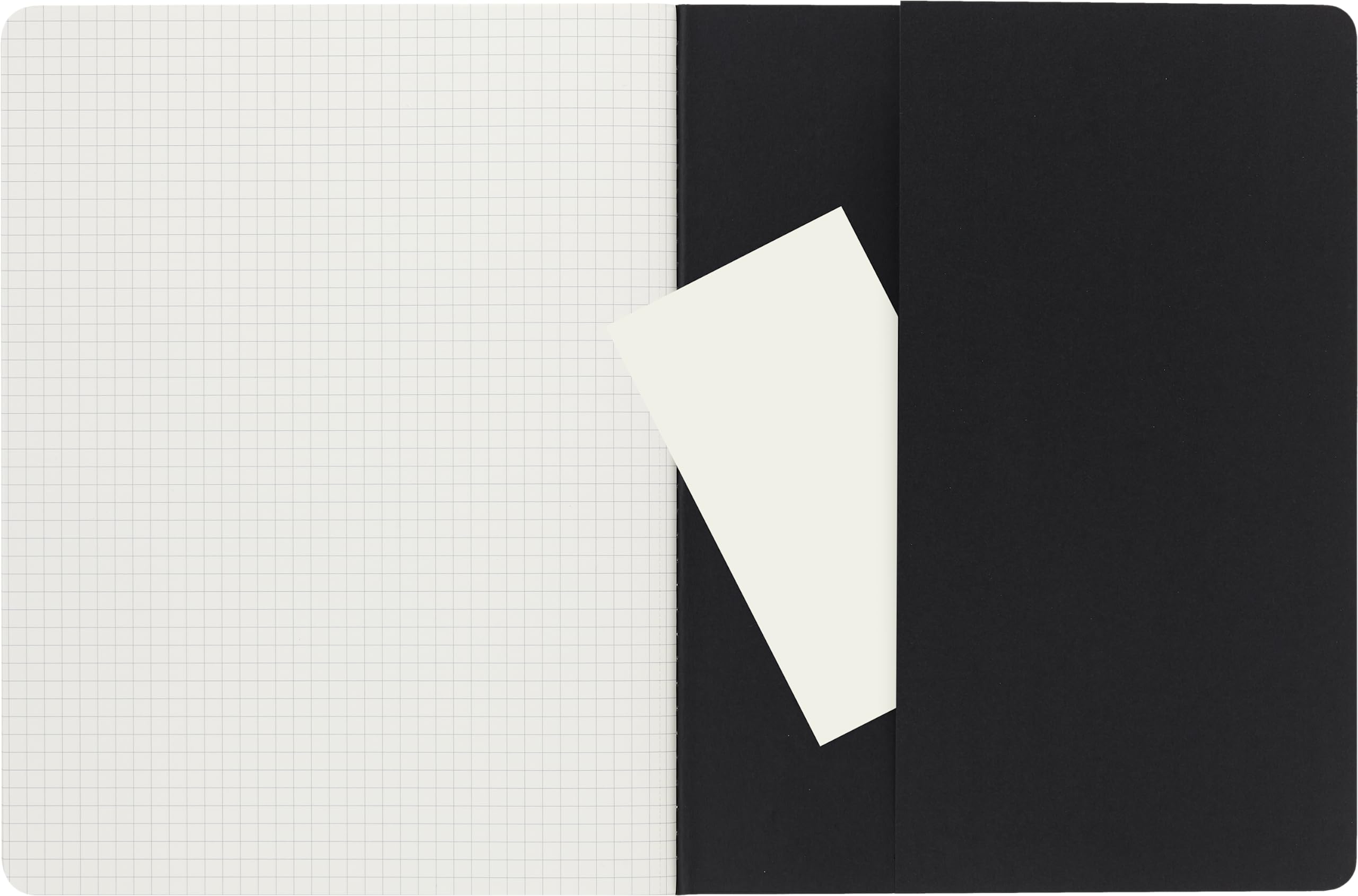moleskine-cahier-journal-set-3-quaderni-xl-19x25-cm-nero-quadretti-120-pagine image 5