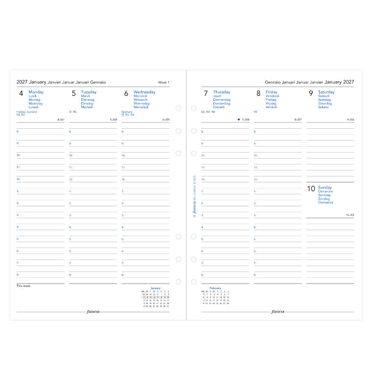 filofax-calendario-1-settimana-su-2-pagine-a5-multilingua-2027 image 4