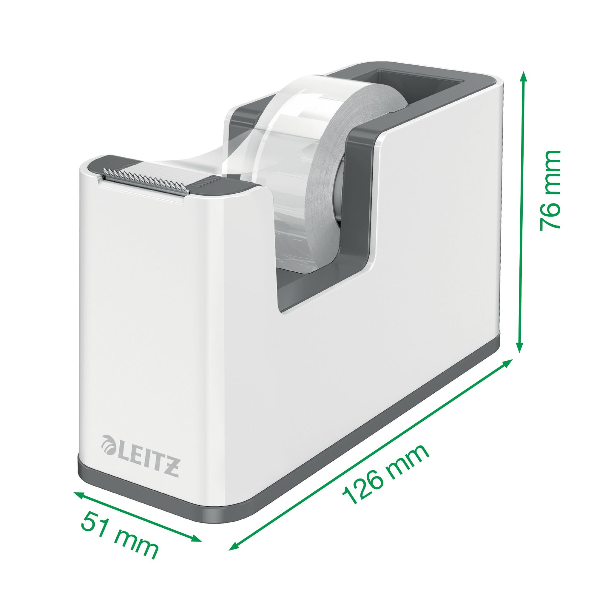 leitz-wow-dispenser-nastro-adesivo-dual-color-bianco-blu-con-rotolo-10-m image 4
