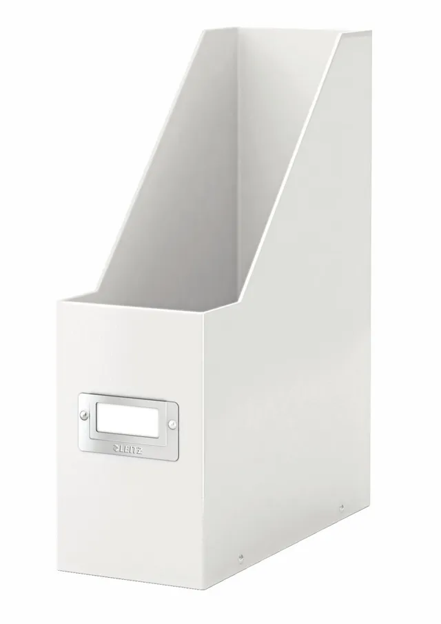 leitz-click-store-portariviste-bianco-metallizzato-a4-60470001 image 1