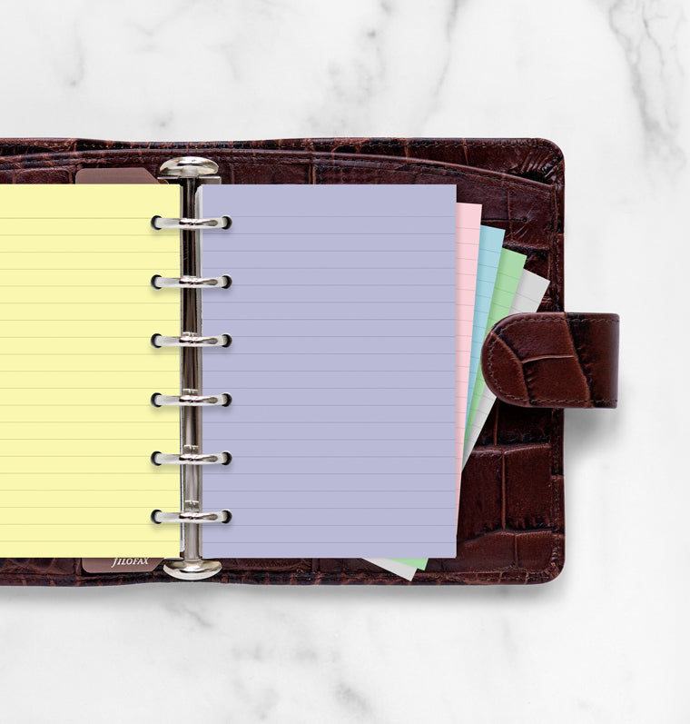 filofax-notepaper-pocket-refill-pastello-a-righe image 2