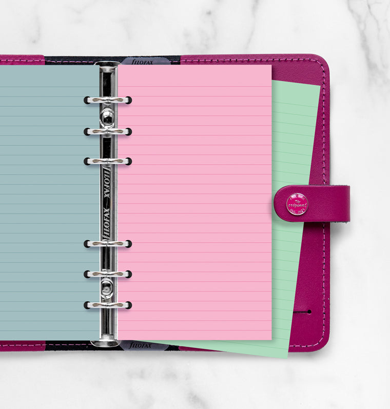 filofax-fogli-colorati-a-righe-fashion-personal-30-pz image 3