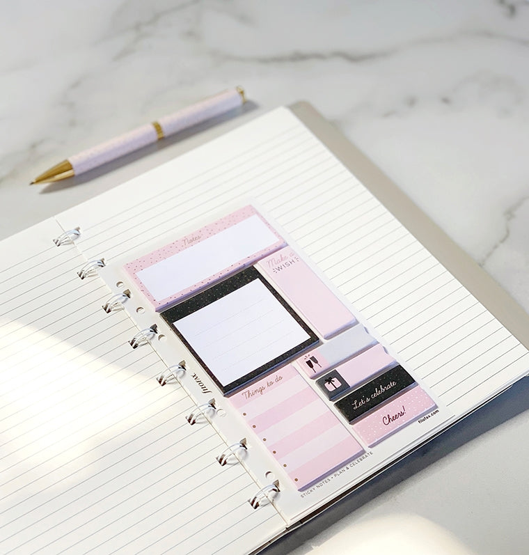 filofax-confetti-sticky-notes-a5-personal image 4