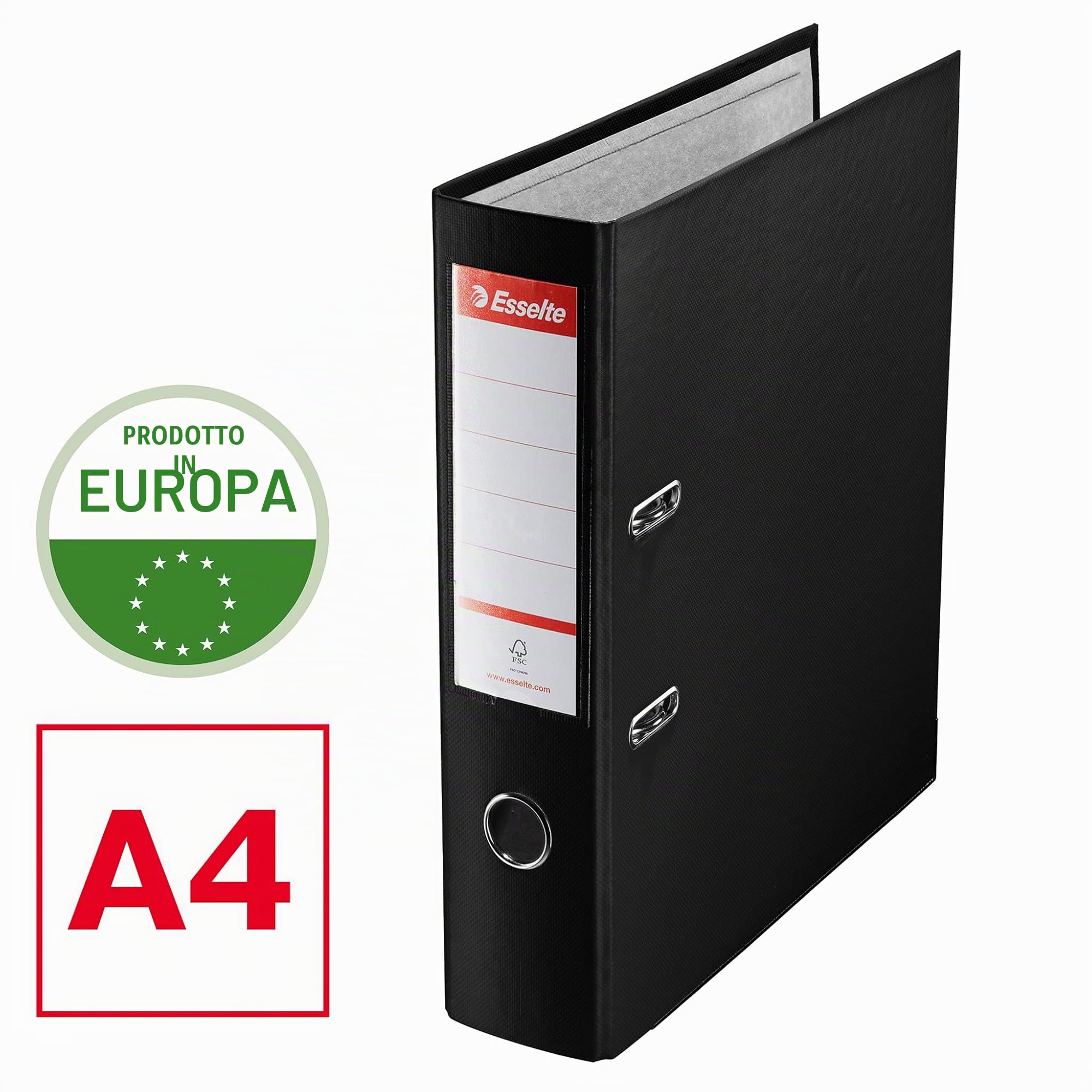 esselte-d75-essentials-set-3-raccoglitori-a-leva-a4-nero-dorso-7-5-cm image 3