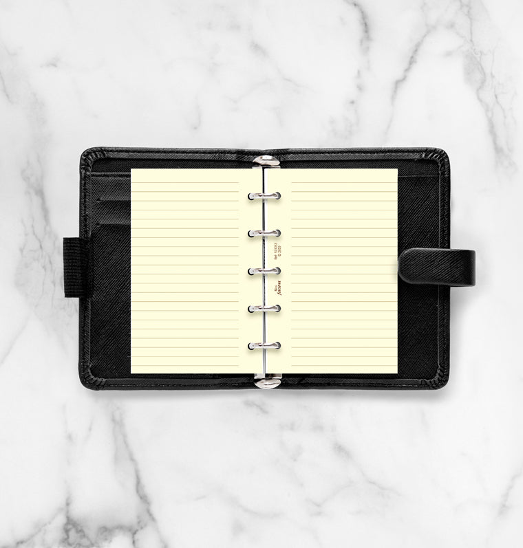 filofax-fogli-a-righe-crema-mini-20-fogli image 4