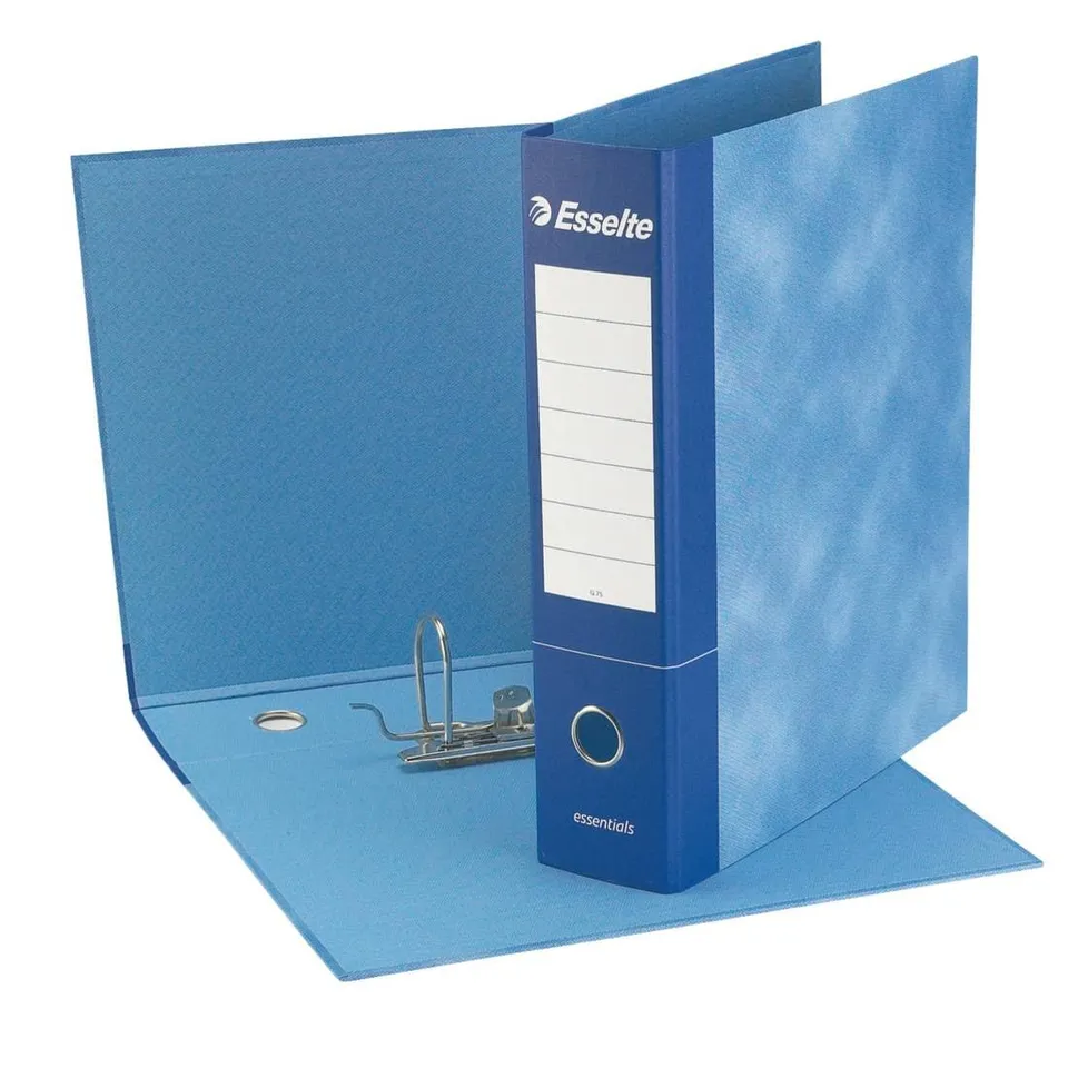 esselte-essentials-registratore-23x33-cm-dorso-5-cm-blu image 1