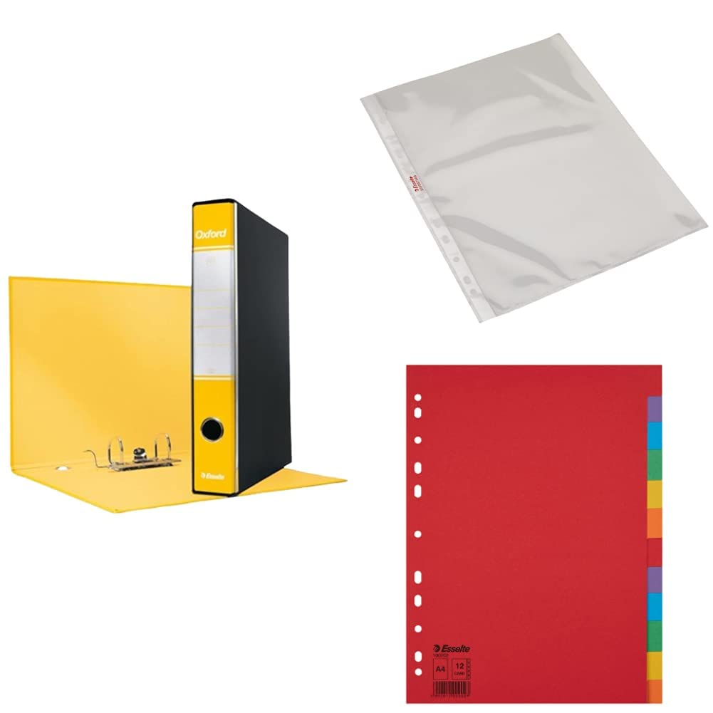esselte-g83-oxford-registratore-f-to-commerciale-dorso-8-cm-arancione-6-pezzi-50 image 3