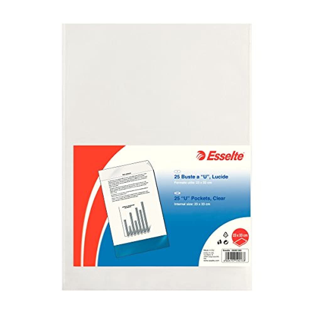 esselte-de-luxe-buste-a-u-trasparenti-lucide-15x21-cm-25-pezzi image 8