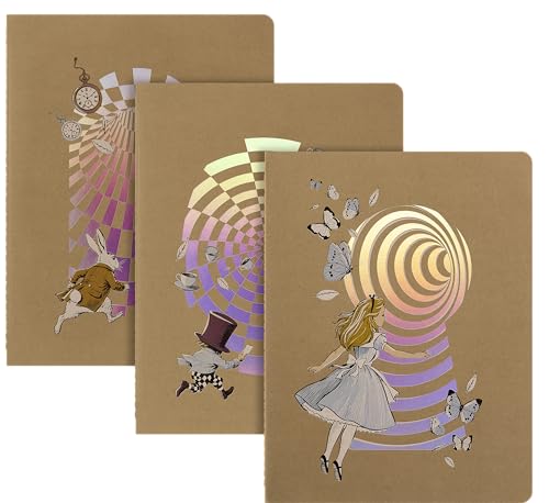 moleskine-cahier-journal-alice-nel-paese-delle-meraviglie-xl-set-3-righe image 7