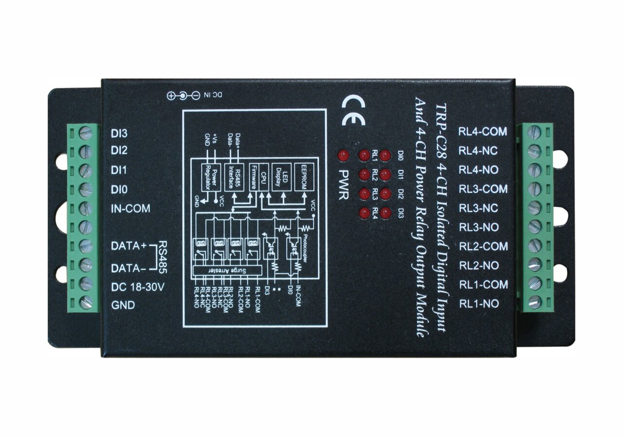 burg-w-chter-scb-c28-modulo-4-ingressi-uscite-digitali image 1