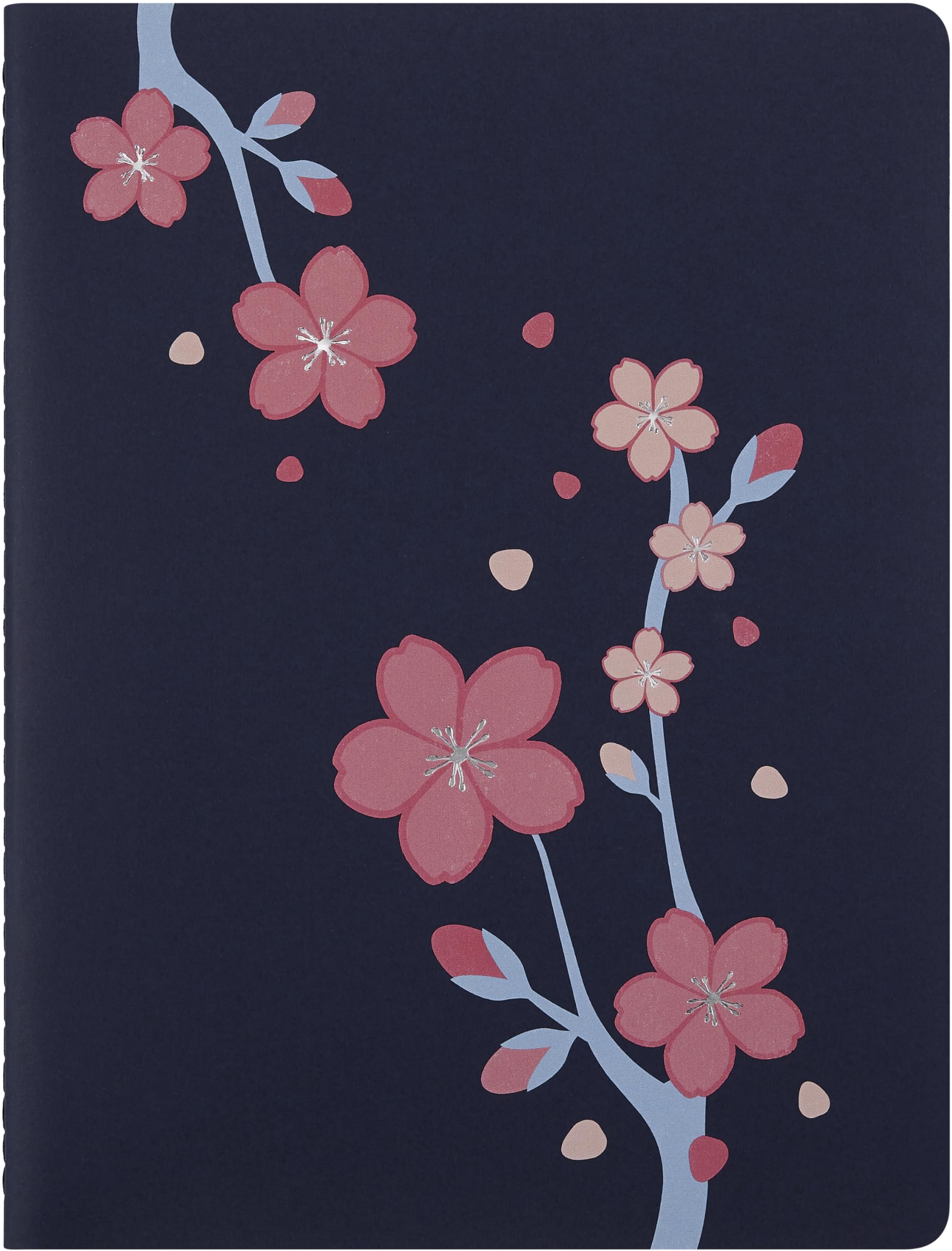 moleskine-cahier-journal-sakura-quaderno-a-righe-xl-19x25-cm-con-16-fogli-stacca image 1